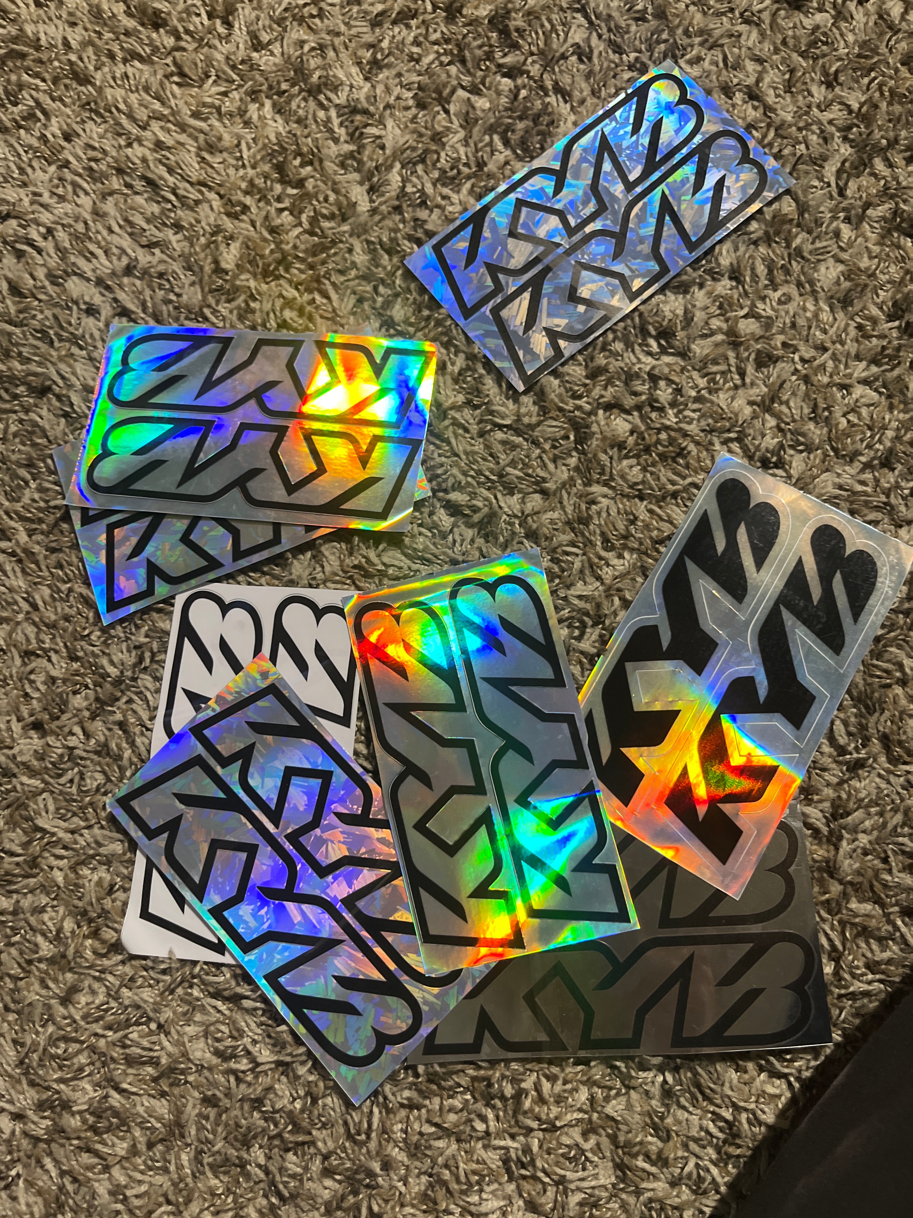 KYB Fork Decals