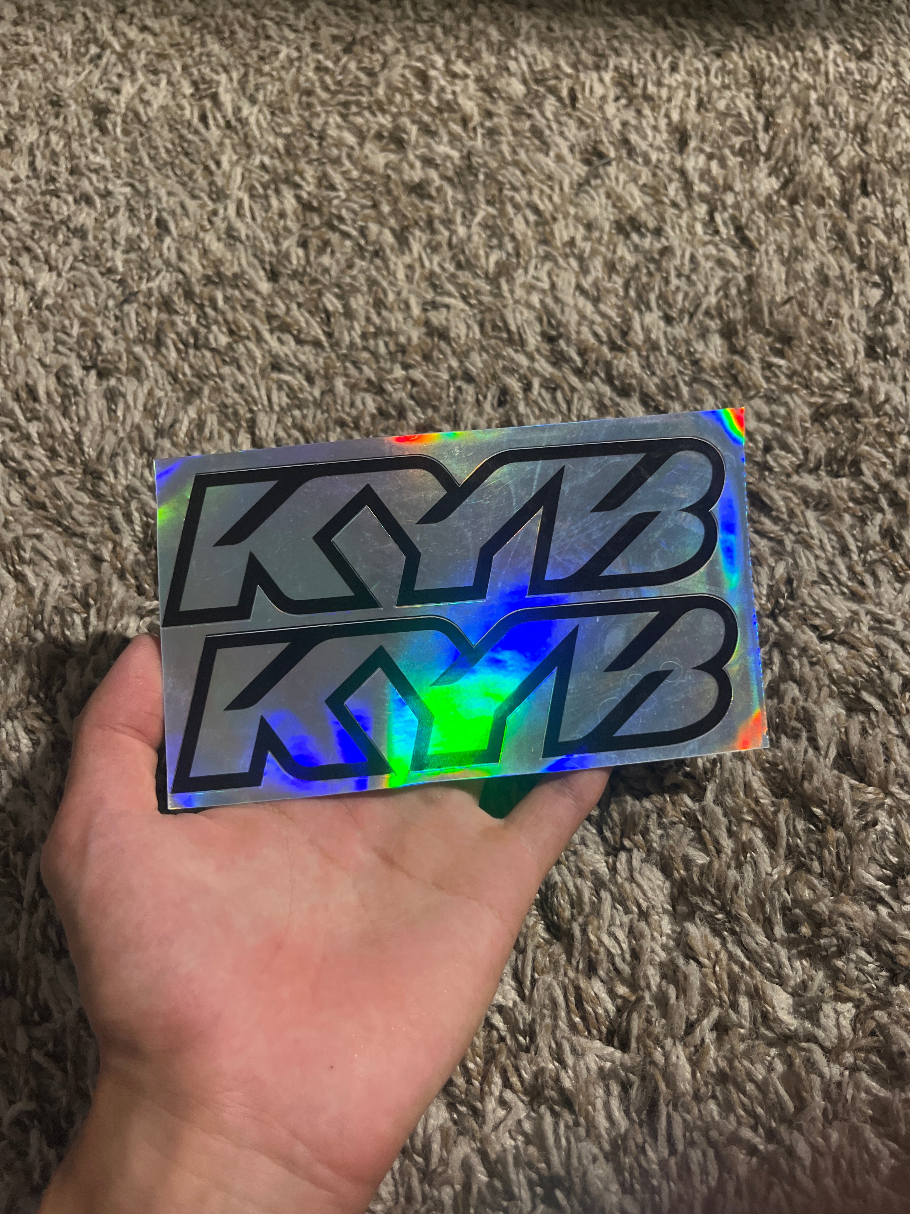 KYB Fork Decals