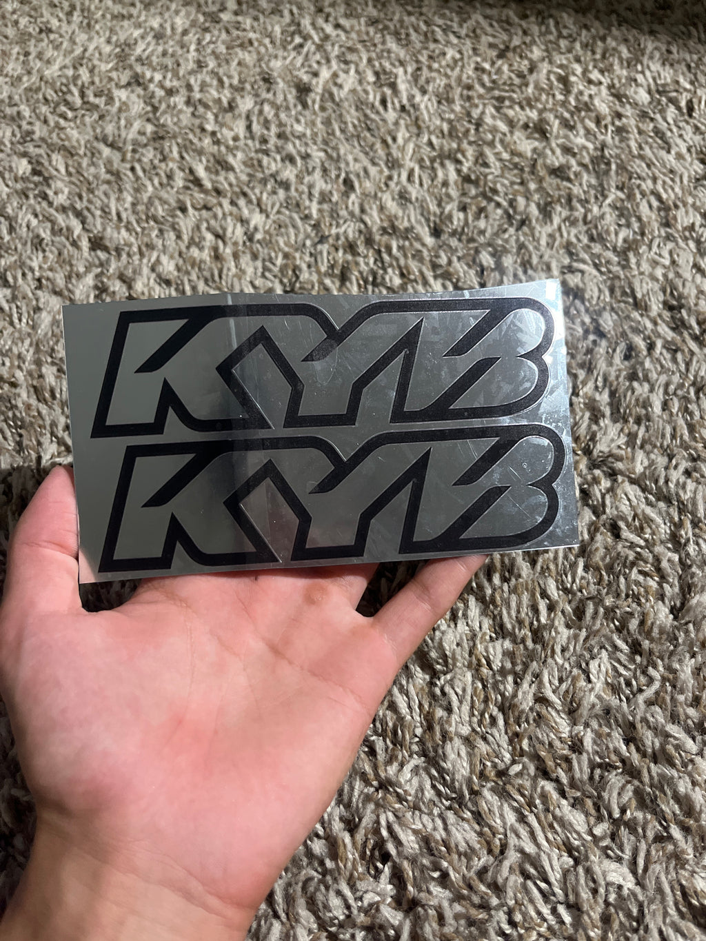 KYB Fork Decals