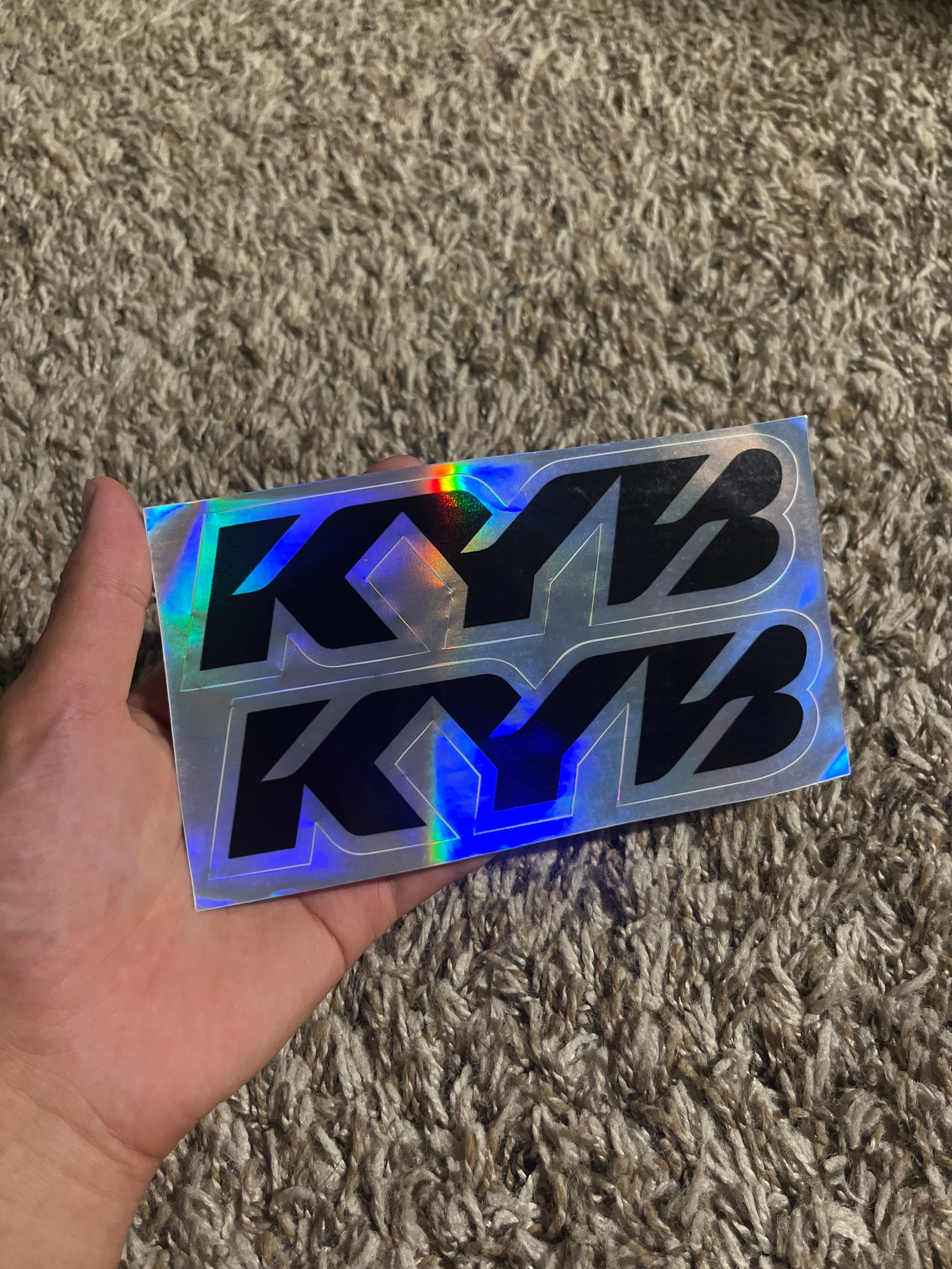 KYB Fork Decals