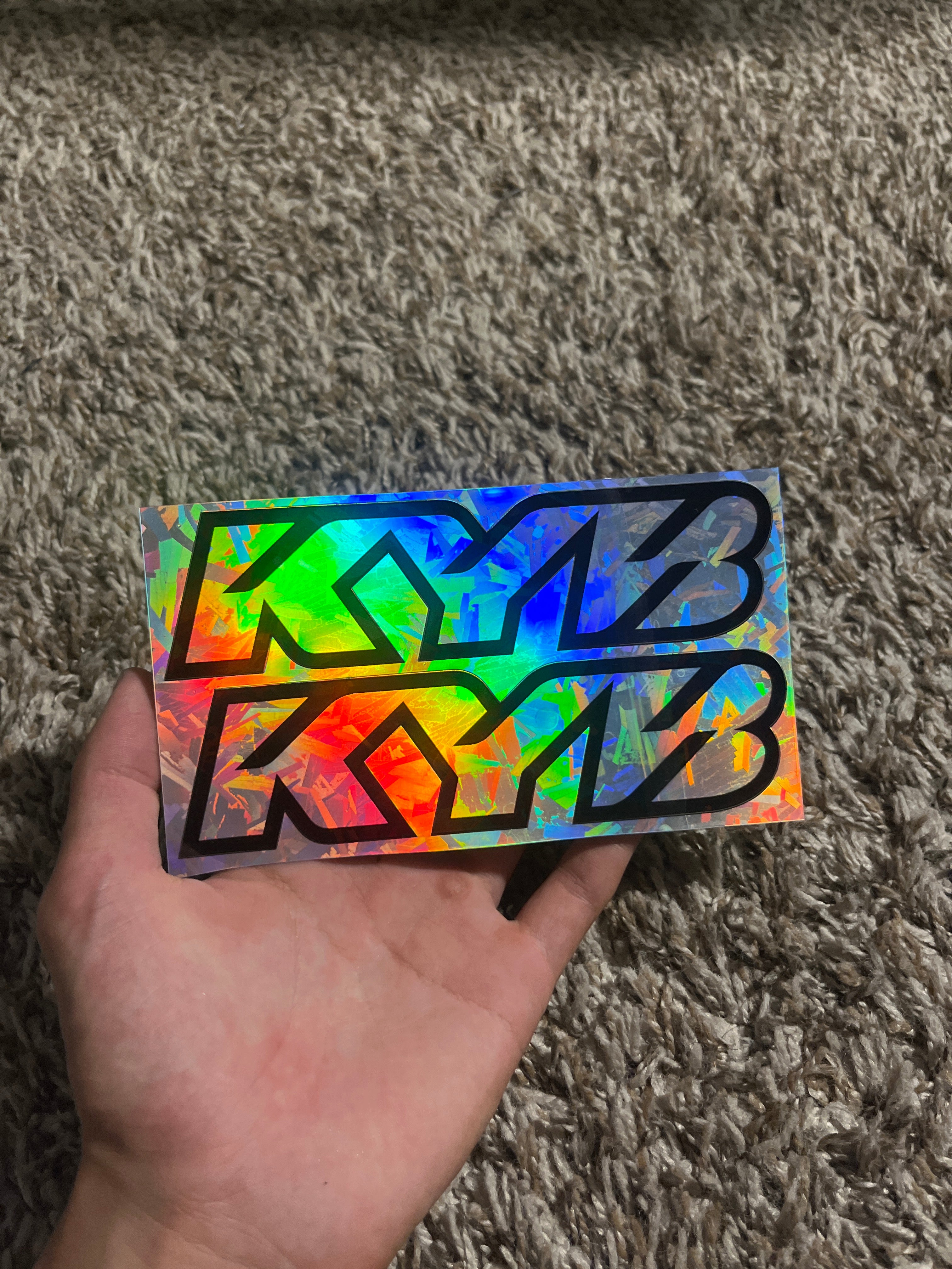 KYB Fork Decals