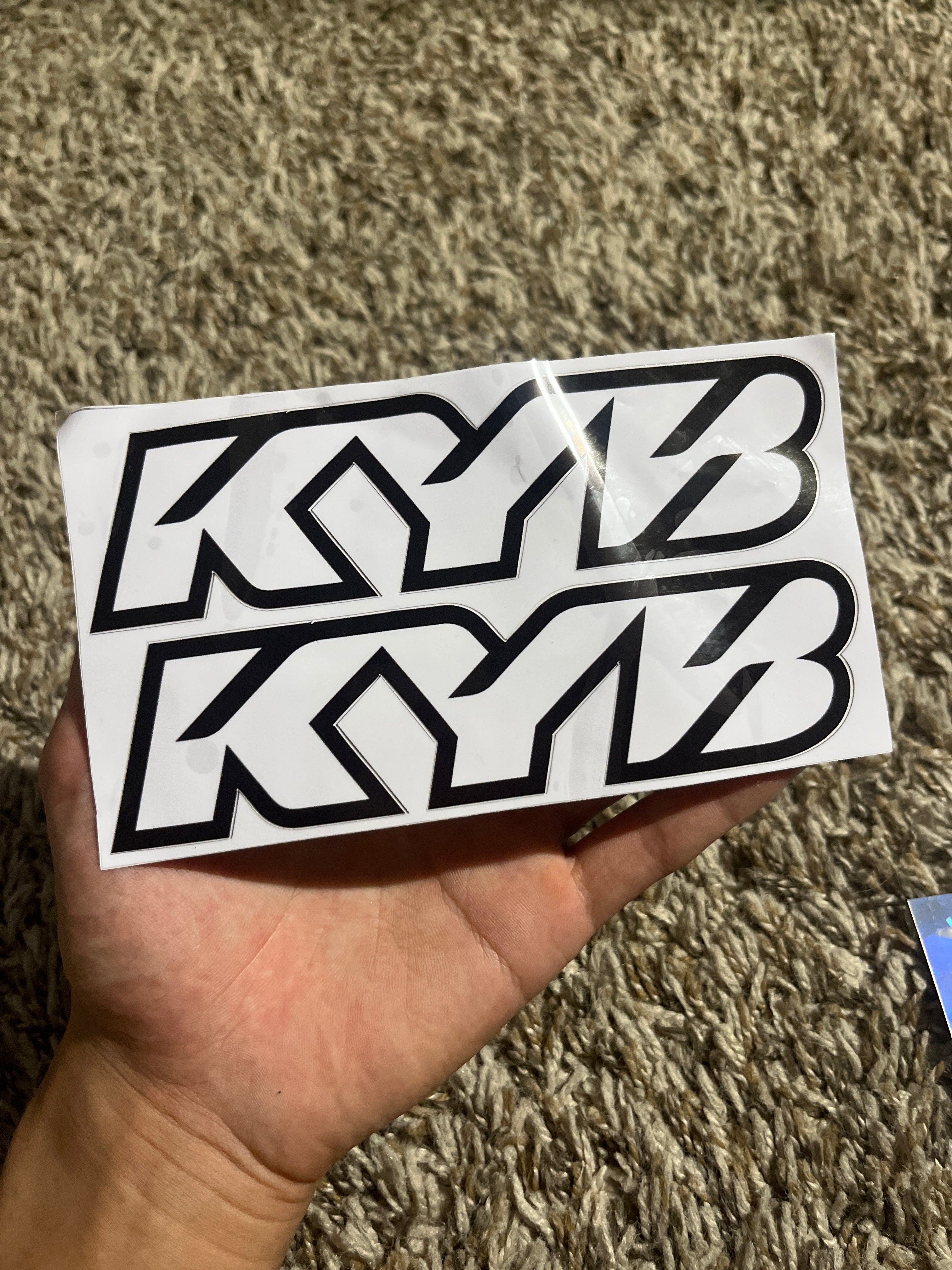 KYB Fork Decals