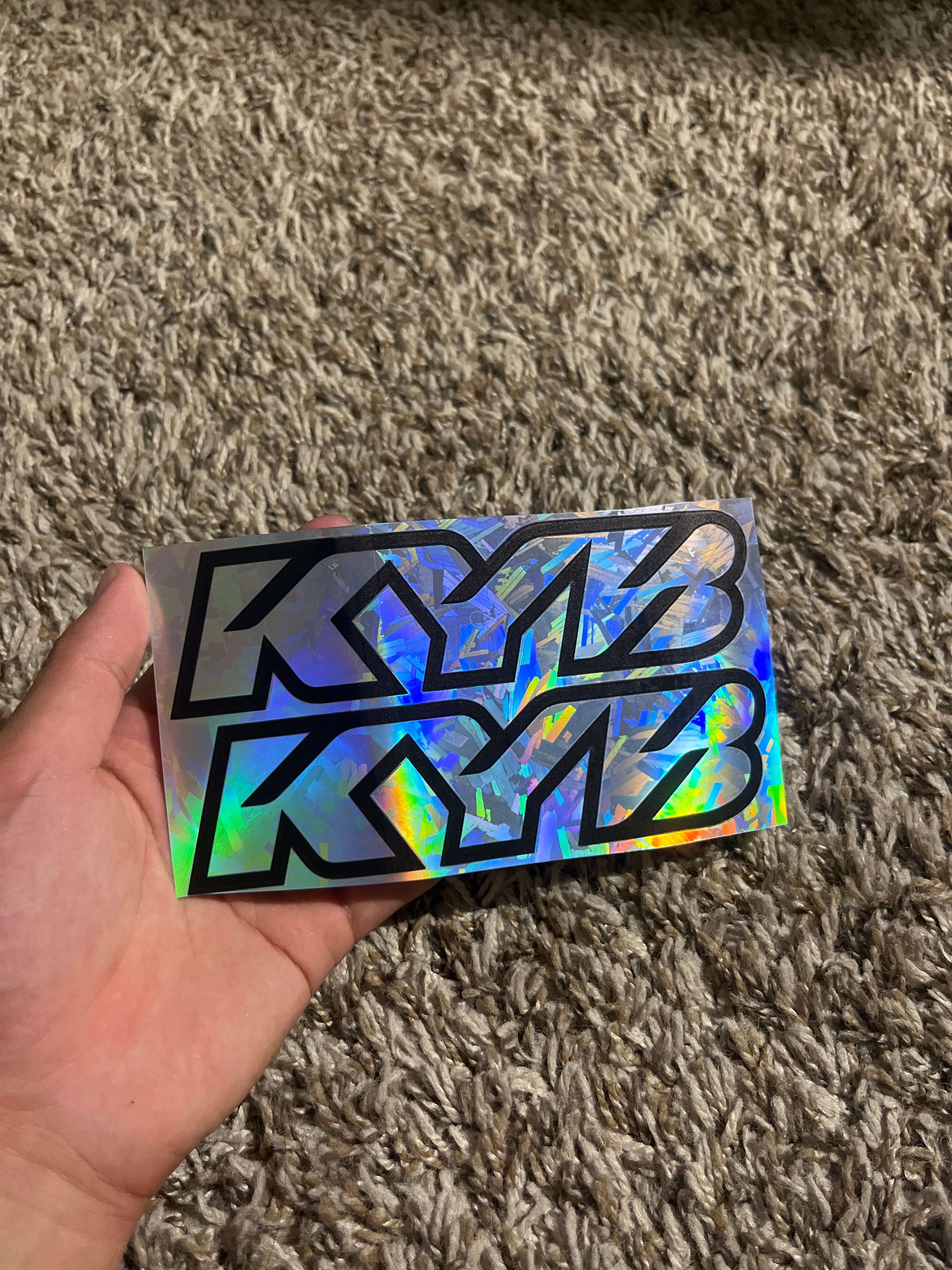 KYB Fork Decals